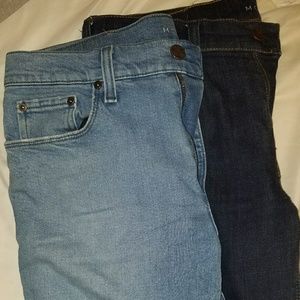 2x Mott and Bow denim 31x32 in slim fit